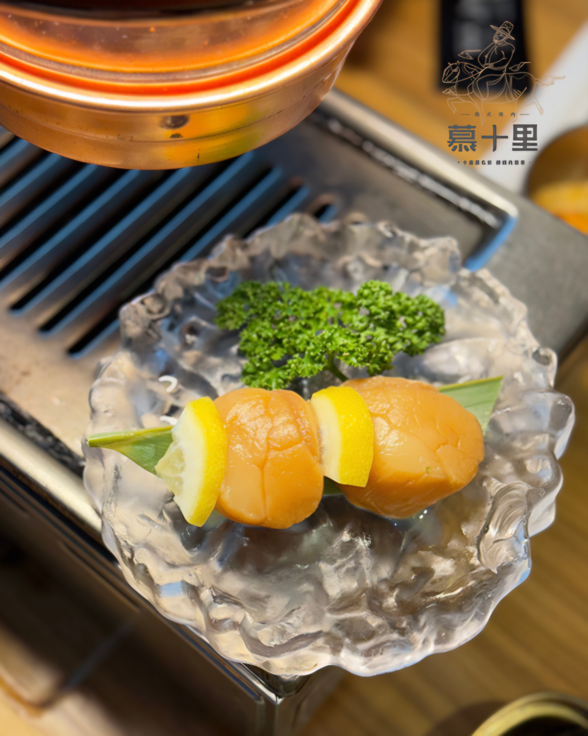 生醃干貝